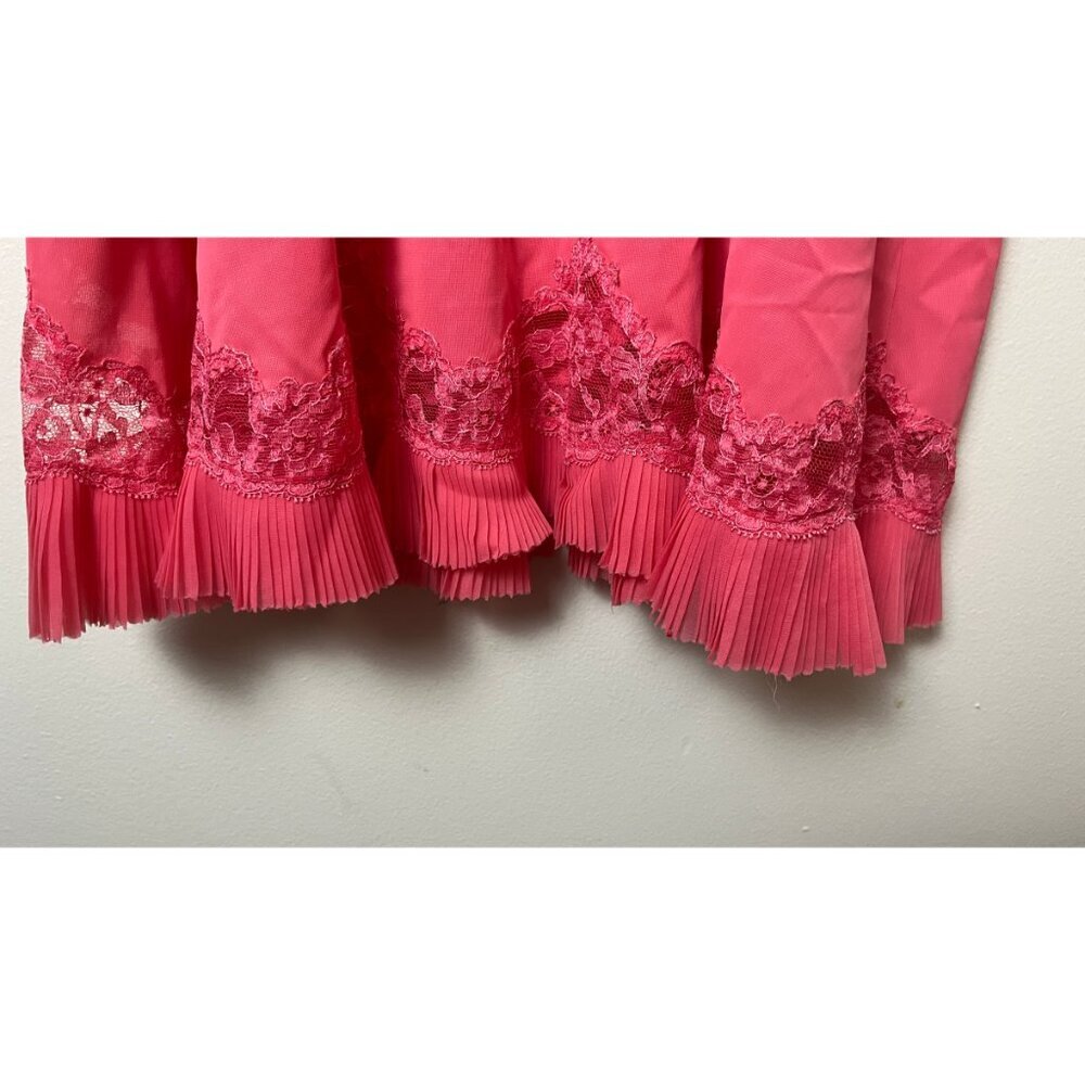 VTG 60'S VANITY FAIR GRUNGE SLIP DRESS M - Picture 5 of 10